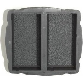 Resim Plastik Parke Taşı Kalıbı Tekli Antik Dikdörtgen 4,5Cm (10 Ad) 
