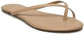 Resim Tkees Tk-3001Z Parmak Arali Krem Kadın Terlik 