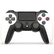 Resim Km048 Ps4 Kablosuz Oyun Kolu 4.0 Kablosuz Denetleyici Beyaz 
