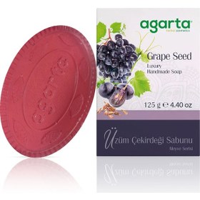 Resim Agarta Doğal Üzüm Çekirdeği Sabunu 125 G 
