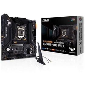 Resim ASUS Tuf Gamıng B560m-plus Wıfı Dp Hdmı Usb3,2 Lga1200 10 Ve 11.nesil 