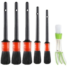 Resim mucit home Oto Araç Detaylı Temizlik Fırçası-5 1 Oto Araba Yıkama Klima Temizleme Fırçası-1 Adet Fırça 