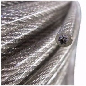 Resim Pvc Izoleli Çelik Halat 6 Mm 10 Metre 