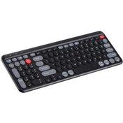 Resim Tongxida Türkçe Klavye: A202 Taşınabilir Kablosuz Bluetooth 2.4 G, Hafif Ve Pratik 