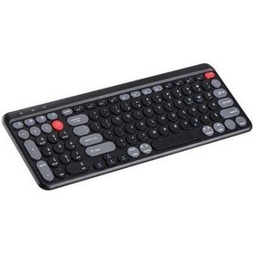 Resim Tongxida Türkçe Klavye: A202 Taşınabilir Kablosuz Bluetooth 2.4 G, Hafif Ve Pratik 
