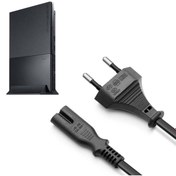 Resim POPKONSOL Playstation 2 Güç Kablosu PS2 Uyumlu Güç Power Kablosu 2 pin Kablo 