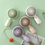 Resim Taşınabilir El Tipi Fan, 500mAh Şarj Edilebilir Lityum Pil, İç/Dış Mekan Kullanımı İçin Kompakt ve Hafif - Seyahat, Kamp ve Açık Hava Aktiviteleri İçin İdeal, Açık Hava Taşınabilir Fan|Kompakt Fan Tasarımı|Dayanıklı Plastik Yapı, Ev için Taşınabilir Fanlar 