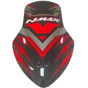 Resim Yamaha Nmax125-155 Ön Siperlik Camı Kırmızı Sıtıkırlı 