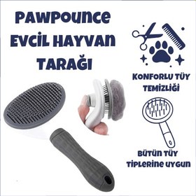Resim PawPounce Evcil Hayvan Tarağı 