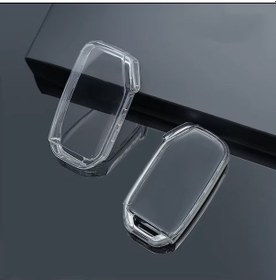 Resim Kia Soul Smart Şeffaf Anahtar Kılıfı Aksesuar 