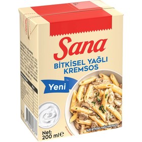 Resim Sana Bitkisel Yağlı Krema 200 ml 