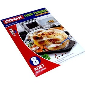 Resim Cook Fırın Torbası 25 X 38 Cm 8 Adet 