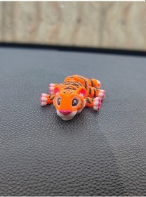 Resim Sevimli Kaplan Torpido Süsü Dikiz Ayna Süsü 