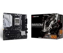 Resim Biostar B650m X3d Ddr5 6000mhz Am5 Matx Anakart 