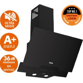 Resim Ferre Fryart&silentart-Steamart Himo Ultra Sessiz Siyah Ankastre Set (D063-SA + QEP64CS + CS205-FA) 