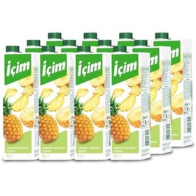 Resim STOREMAX İÇİM Ananas Aromali İçecek 1 Lt X 12 1174223 