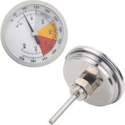 Resim Ipoearthu 1/2 Inç Izgara Tütsüleme Sıcaklığı, IP55 Izgara Termometresi Metalurji Barbekü Kimyasalları Için Aileye Uygun Yüksek Sıcaklık (Yurt Dışından) 