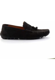 Resim Bambi Siyah Nubuk Hakiki Deri Erkek Loafer Ayakkabı E01733033701 