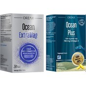 Resim Ocean Extramag Üçlü Kombinasyon 30 Tablet + Plus Omega 3 1200 Mg 30 Kapsül 