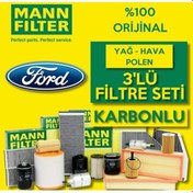 Resim Ford Focus 1.5 Tdci Mann Filtre Bakım Seti 2015-2017 (495584971) 