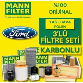 Resim Ford Focus 1.5 Tdci Mann Filtre Bakım Seti 2015-2017 (495584971) 