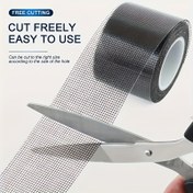 Resim Güçlü Yapışkanlı Fiberglas File Tamir Bandı - Suya Dayanıklı Sivrisinek Ağları & Kumaşlar İçin Yama, Kullanımı Kolay 
