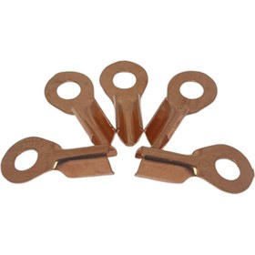 Resim TKS Akü Kablo Ucu 16 No Bakır Pabuç Terminal Ucu 16 No 5 Adet 