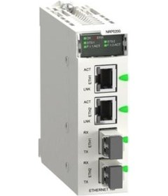 Resim Schneider Electric Bmxnrp0200, Fiber Dönüştürücü Mm/lc 2ch 100mb 