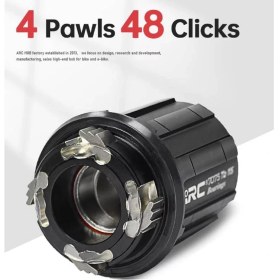 Resim Arc MT-005 Bisiklet Arka Bisiklet Jant Göbeği 32 Delik Siyah 