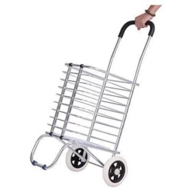 Resim K-Yonlineticaret Katlanabilir Taşınabilir Alışveriş ve Taşıma Arabası 