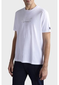 Resim Paul & Shark Erkek T Shirt 23411198 010 Beyaz Beyaz 