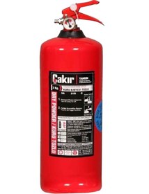 Resim ÇAKIR 1 Kg Yangın Söndürme Tüpü Araç Yangın Tüpü Ev Işyeri 