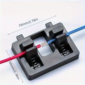 Resim 1 Adet Yaylı Tel Kaynak Kelepçesi, Geliştirilmiş Geri Tepme ve Uzun Ömürlü, Güvenli Tel Kaynağı ve Elektrot Tutma için İdeal, Profesyonel ve Hobi Kullanımı için Çok Amaçlı Kaynak Aparatı | Dayanıklı Kaynak Kelepçesi 