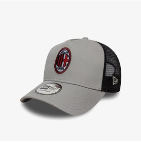 Resim New Era Patch Trucker Ac Milan Unisex Gri Şapka 60771888 Gri 