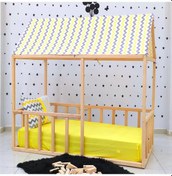 Resim Markaawm Markaawm Montessori Yatak Doğal Ahşap Karyola Fenerbahçe Akçaağaç 