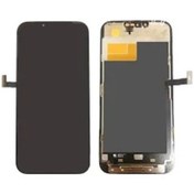 Resim iPhone Uyumlu 13 Pro Lcd Ekran Cam Değişmiş Servis Ekranı 