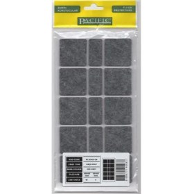 Resim Hamadex Yapışkanlı Keçe 20X20 & 40X40 mm – 15’li Paket – Mobilya Zemin Koruyucu & Ses Önleyici 