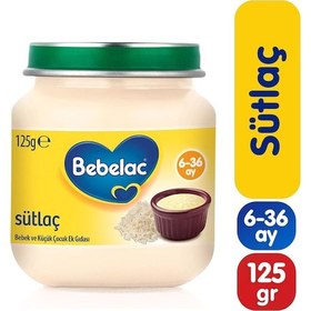 Resim Bebelac Sütlaç Kavanoz Maması 125 G 