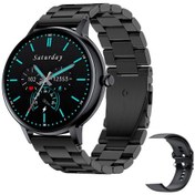 Resim Geeroyoo JZR-GY Fw07 1.32" Tft Bluetooth 5.0 Arama Ip67 Spor Takip Siyah Akıllı Saat (İthalatçı Garantili) 