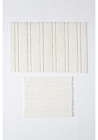 Resim Doquhome Pera Banyo Paspası Krem 60x100cm Krem 