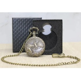 Resim Zenvia Özel Kutulu At Büstü Köstekli Saat ALK2611 