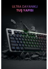 Resim Konyax Kablolu Işıklı Gaming Standart Türkçe Q Klavye Ve Mouse Seti 