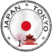 Resim Monyee Tokyo Desenli Dairesel Araba Stickerı - Su Geçirmez, Dayanıklı Pvc Dekoratif Aksesuar 12x12 Cm 