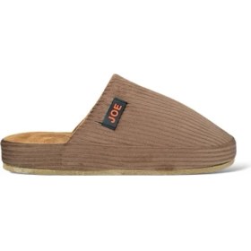 Resim Liger Erkek Pofuduk Ev Terliği VİZON 