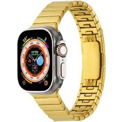 Resim iOS Uyumlu Watch 42mm Zore Krd-82 Metal Kordon 