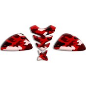 Resim Üniversal Tank Pad Set Kamuflaj Tasarım 02 