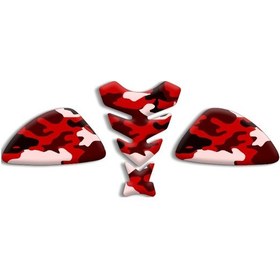 Resim Üniversal Tank Pad Set Kamuflaj Tasarım 02 