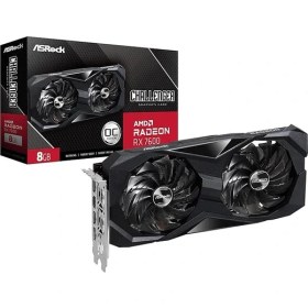 Resim Leaf Shop Amd Radeon Rx 7600 Challenger 8gb Oc Ekran Kartı - 8gb Gddr6, 128-BIT, Vrr, 8k, 1x HDMI 2.1, 3x Display Port 