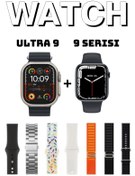 Resim GoMarkt Watch Ultra 2 + Watch 9 i50 Suit Max 7 Kordonlu Akıllı Saat 