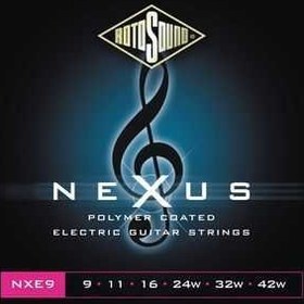Resim Rotosound NXE9 Nexus Polymer Elektro Gitar Teli (9-42) 